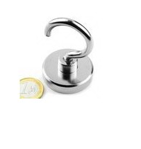 [OUA966] AIMANT À CROCHET 40MM LEVAGE 55KG