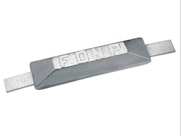 [YAA005] ANODE ZINC À SOUDER [Matière: Zinc] [Poids: 1,9KG] [Utilisation: Souder]
