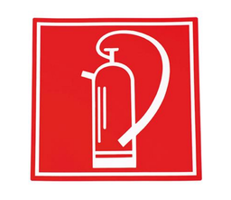 [10.58.172] AUTOCOLLANT "EMPLACEMENT EXTINCTEUR" 20CM