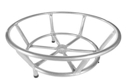 [58.35.212] BAC À CORDE [Taille: 120cm] [Forme: Rond classique] [Matière: Aluminium]