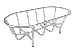 [OUB908] BAC À CORDE ALU OVALE 200X100CM