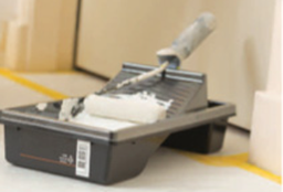 [3412] BAC À PEINTURE PLAT 2 COMPARTIMENTS 350X165X115MM