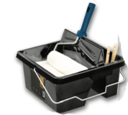 [3400XL] BAC À PEINTURE 2 COMPARTIMENTS 380X370X250MM