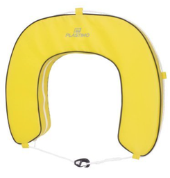 [63457] BOUÉE FER À CHEVAL DÉHOUSSABLE JAUNE