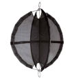 [OUB400] BOULE DE SIGNALISATION VOILE PVC NOIRE Ø60CM