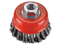 [41.10.065] BROSSE ABRASIVE POUR MEULEUSE [Fil Torsadé G M 14: Qualité artisanale D65]