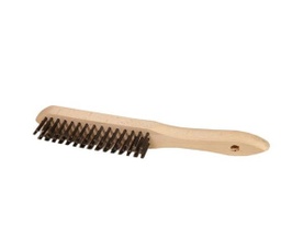 [40.86.722] BROSSE DE FER ACIER [Taille: 2 rangées 270*22 mm]