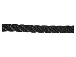 [01.72.012] CORDAGE PP MULTI NOIR 3 TORONS Ø12