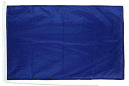 [VED235] DRAPEAU COULEUR BLEU 60X90CM