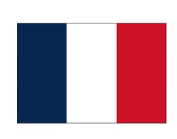 [VED241] DRAPEAU FRANCE TISSUS 20X30CM