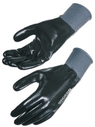 [NYM157NB10] GANT NITRILE TOUT ENDUIT NOIR TRAITEMENT SANITIZED T10