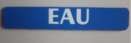 [OUM440] MAGNET 'EAU' [Taille: 10cm * 1.8cm]