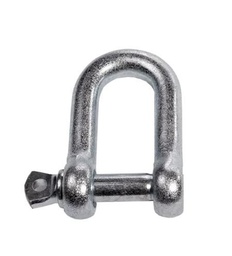 [06.33.225] MANILLE  DROITE INOX 316 [Diamètre: 25mm] [Matière: Zinc]