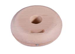 [OUM967] MASTEL PLAT [Taille: 125mm] [Matière: Bois/Aluminium]