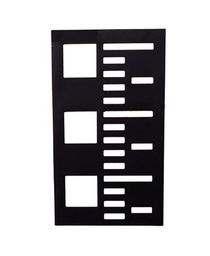 [40.35.920] POCHOIR ÉTALONNAGE GRADUÉ MAGNÉTIQUE