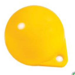 [YAP012] POIDS DRAPEAU [Diamètre: 90mm]