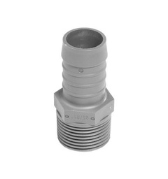 [85.11.532] RACCORD PLASTIQUE CANNELÉ ET MÂLE 1"1/4