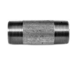 [86.61.100] RACCORD ZINGUÉ M/M 3/8" 100MM