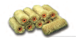 [208411] ROULEAU FIBRE 18MM POLYAMIDE 11CM POUR RAVALEMENT