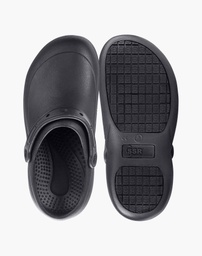 [DUCKS47] SABOTS DE TRAVAIL ADHERENTS "DUCKS" [Taille: Taille 47] [Couleur: Noir]