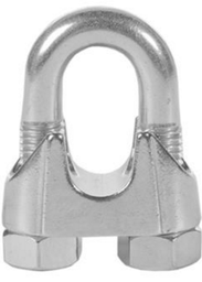 [OUA948] SERRE-CABLE ZINGUE [Diamètre: 22mm]