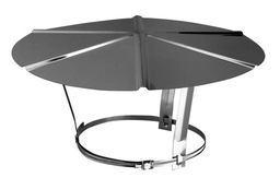 [OUC751] CHAPEAU DE BUSE INOX 125/131MM