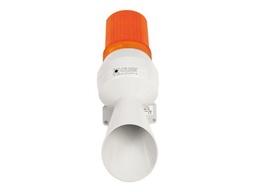 [OUC360] CORNE D'APPEL AVERTISSEUR 98dB AVEC LAMPE ORANGE 24V