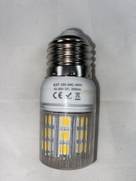 [E27LEDWWC] AMPOULE LED WW E27 12/24V 3000K P